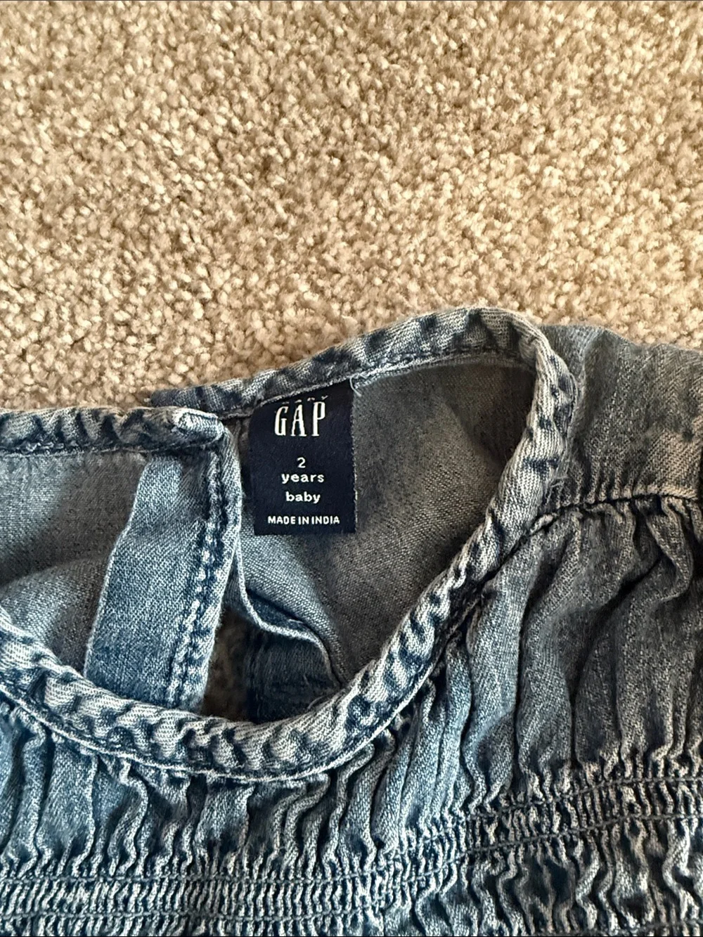 GAP ruffled peplum